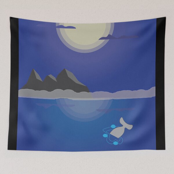 Item preview, Ocean Moonlight designed and sold by Mathew Graphic.