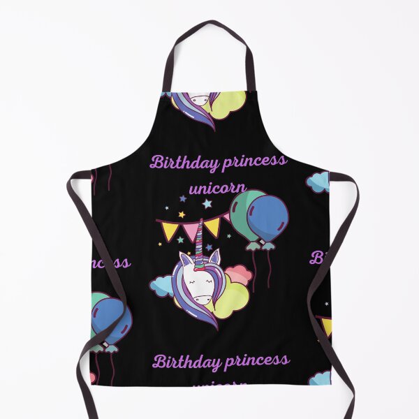 Item preview, Birthday princess unicorn designed and sold by amy greaves.