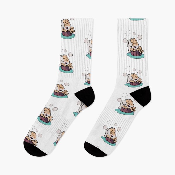 Item preview, Cute Geralt taking a bath designed and sold by Nargacute.