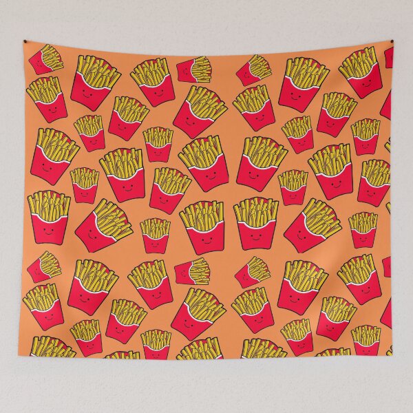 Item preview, French Fries Pattern designed and sold by BlascoShop.