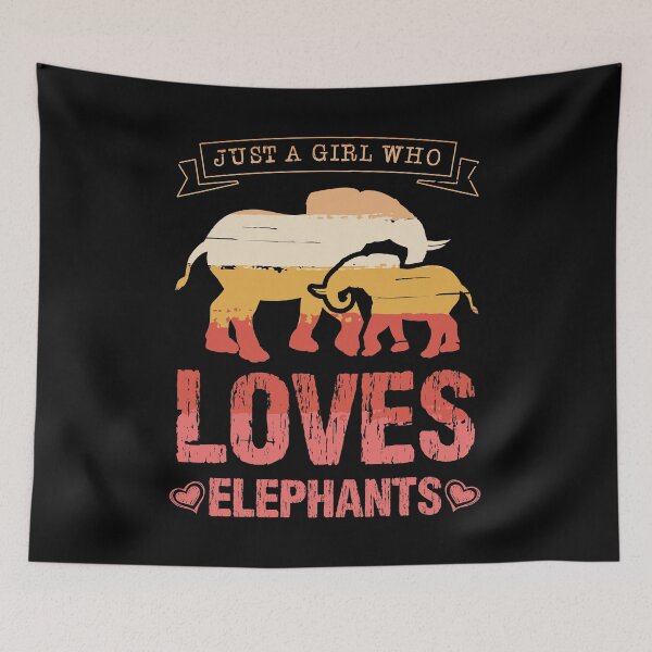 Item preview, Just A Girl Who Loves Snakes Elephants Zoo Ethnic Tribes Animals Safari Art Flower Floral Tusks Trunk Ear F designed and sold by shirti.