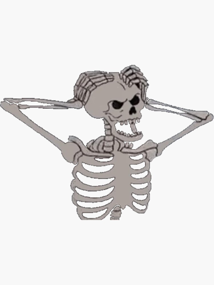 "Rattled!" Sticker for Sale by LordLocke2 Redbubble