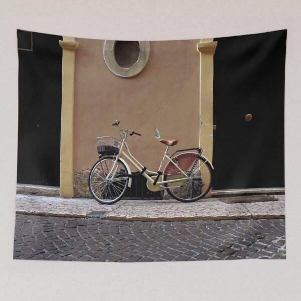 Item preview, Bicycle On The Street Of Verona designed and sold by NavorolArt.