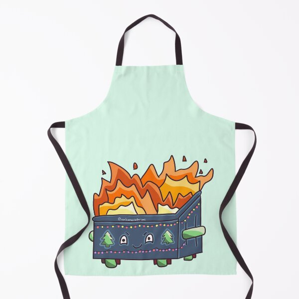 Item preview, Festive Dumpster Fire designed and sold by Bug & Brush.