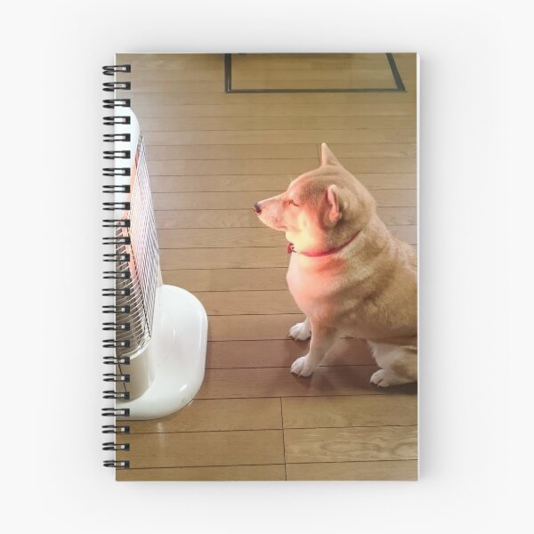Item preview, Shibe Sitting in Front of Space Heater designed and sold by digitul.