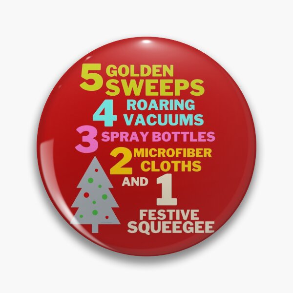Item preview, 1 Festive Squeegee Funny Christmas Cleaning Humor designed and sold by SavvyCleaner.