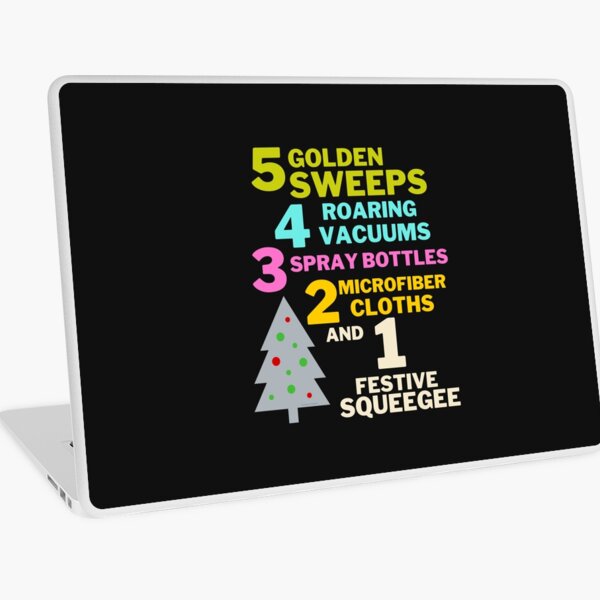 Item preview, 1 Festive Squeegee Funny Christmas Cleaning Humor designed and sold by SavvyCleaner.