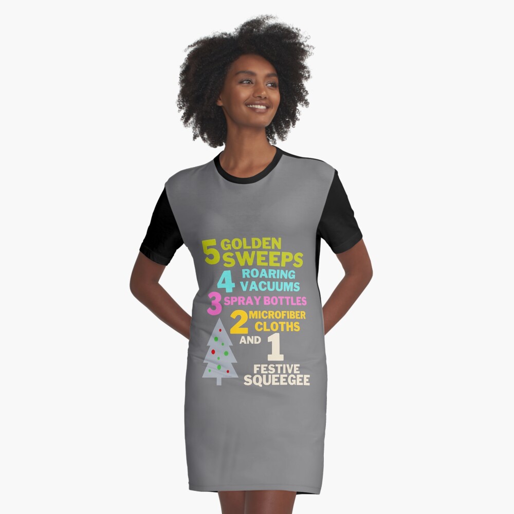Item preview, Graphic T-Shirt Dress designed and sold by SavvyCleaner.