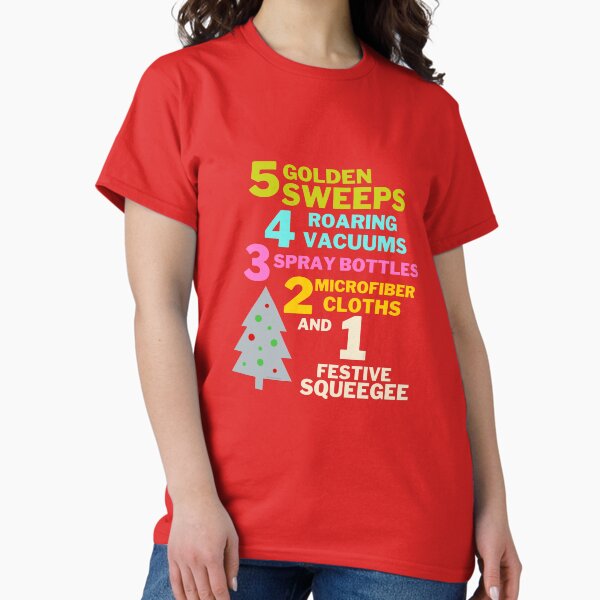 Item preview, 1 Festive Squeegee Funny Christmas Cleaning Humor designed and sold by SavvyCleaner.