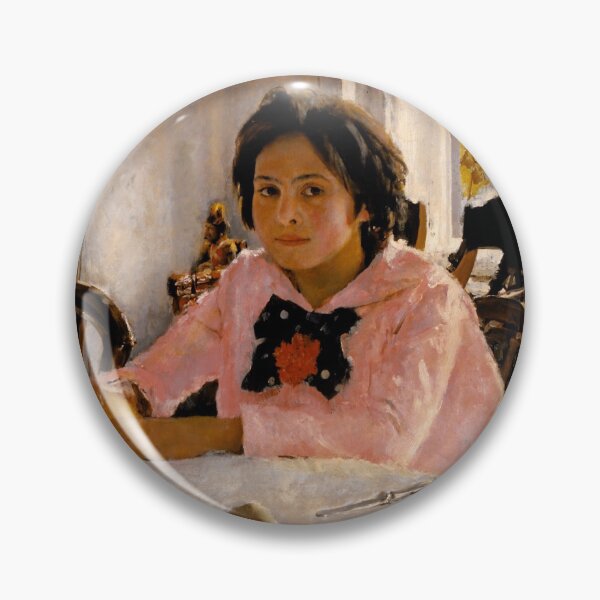 Item preview, Girl with Peaches Painting by Valentin Serov designed and sold by quackynaut.