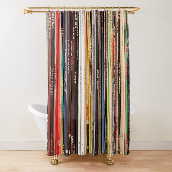 Ultimate Vinyl Record Collection Shower Curtain for Sale by