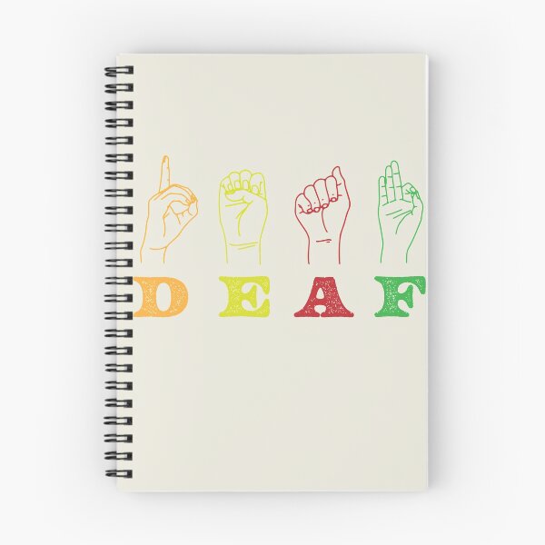 Item preview, Deaf Hearing Impaired Colorful designed and sold by Wanderwhimco.