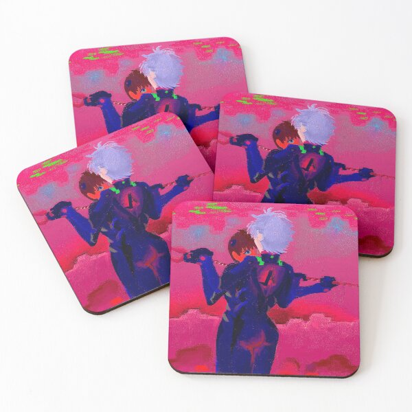 Item preview, NGE! Lance Kaworu and Shinji print designed and sold by angsty-angst.
