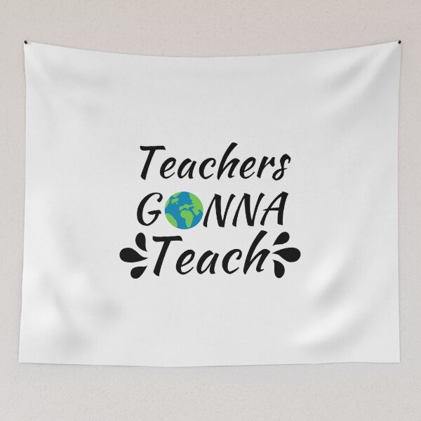 Item preview, Teachers gonna teach designed and sold by Dear-Ashlin.