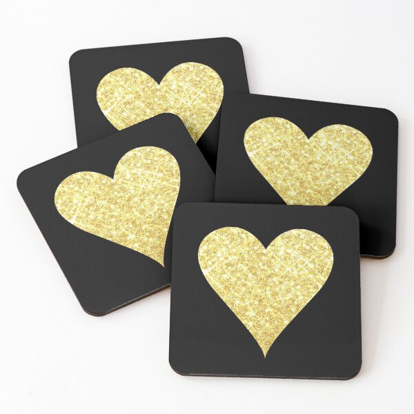 Item preview, Heart print (Printed Glitter Only - Not Real) designed and sold by HelenaRoberts1.