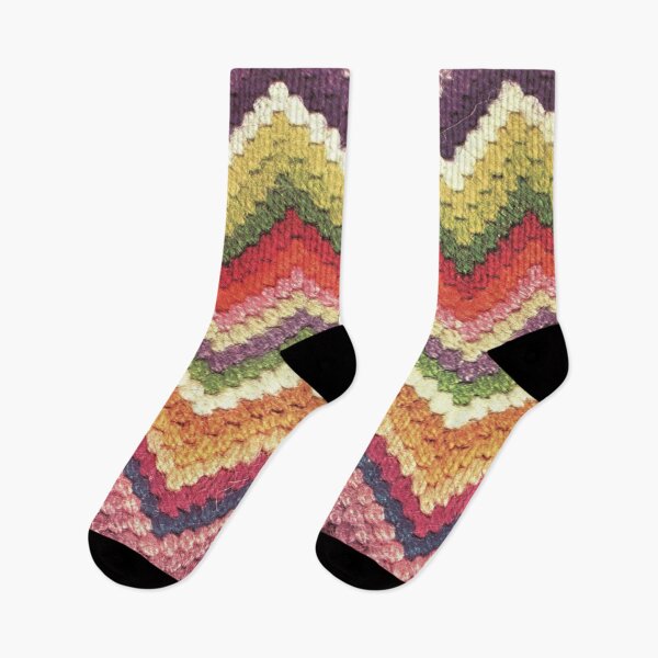 Item preview, Seventies Funky Needlepoint Pattern No.1 - Vintage Retro Pattern designed and sold by elevens.