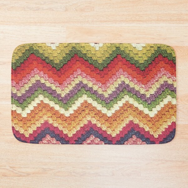 Item preview, Seventies Funky Needlepoint Pattern No.1 - Vintage Retro Pattern designed and sold by elevens.