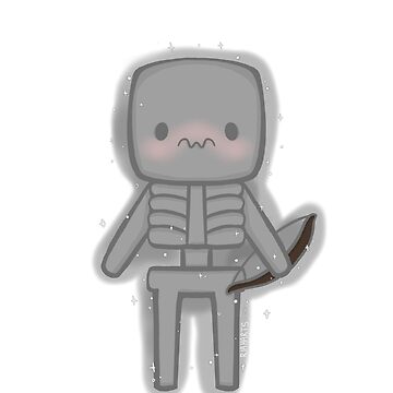 Artwork thumbnail, Minecraft Skeleton by Riahfrog