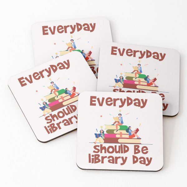 Item preview, everyday should be library day designed and sold by Hannah  Pillic.