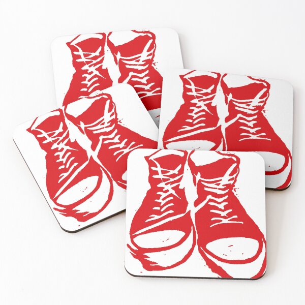 Aperçu de l'œuvre Imprimé All Stars Red créée et vendue par CleatAndCrayon.