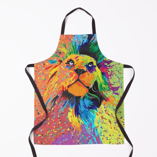 Item preview, Lion of myriad colours designed and sold by Grumpymu.