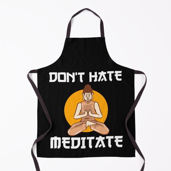 Item preview, Don't hate Meditate - Buddha Doing Yoga designed and sold by Lijo Jose.