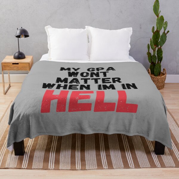 Item preview, MY GPA WONT MATTER WHEN IM IN HELL designed and sold by kindxinn.