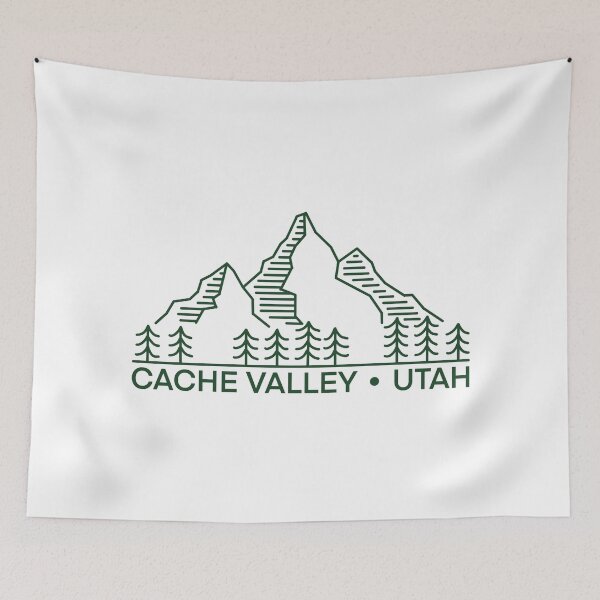Item preview, CACHE VALLEY UTAH - Green Mountains designed and sold by Your Paradigm Design.