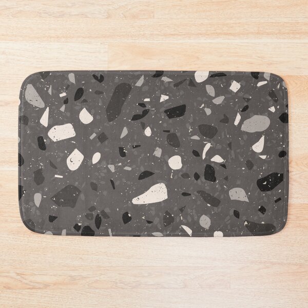 Item preview, Terrazzo Pattern in Grey and White designed and sold by thesnowwhyte.