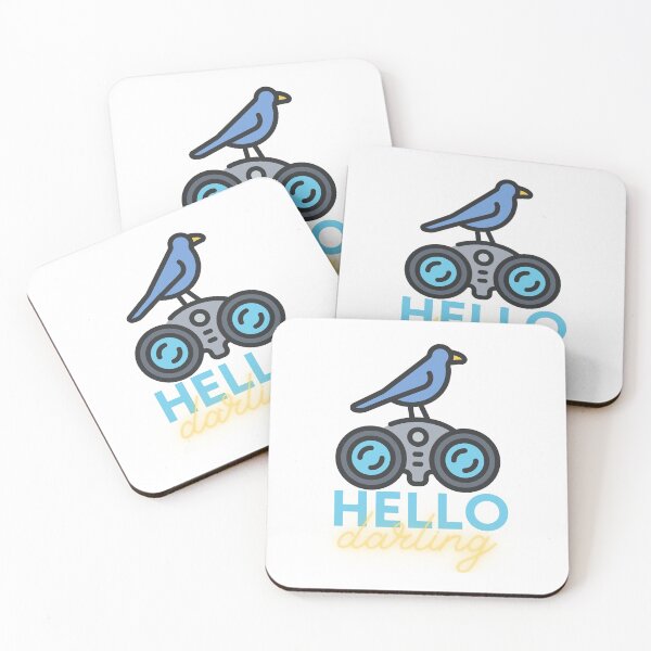 Item preview, Bird watching Hello Darling designed and sold by juicekey3.