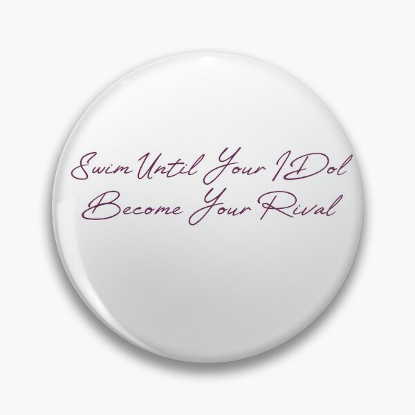 Item preview, swimming motivation quote designed and sold by PRINTED ..