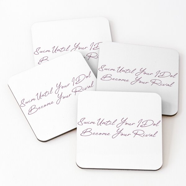 Item preview, swimming motivation quote designed and sold by PRINTED ..