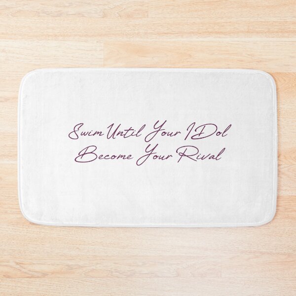 Item preview, swimming motivation quote designed and sold by PRINTED ..