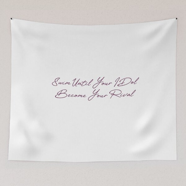 Item preview, swimming motivation quote designed and sold by PRINTED ..