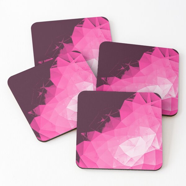 Item preview, Magenta Pink Abstract Diamond Pattern designed and sold by Mary Riley.