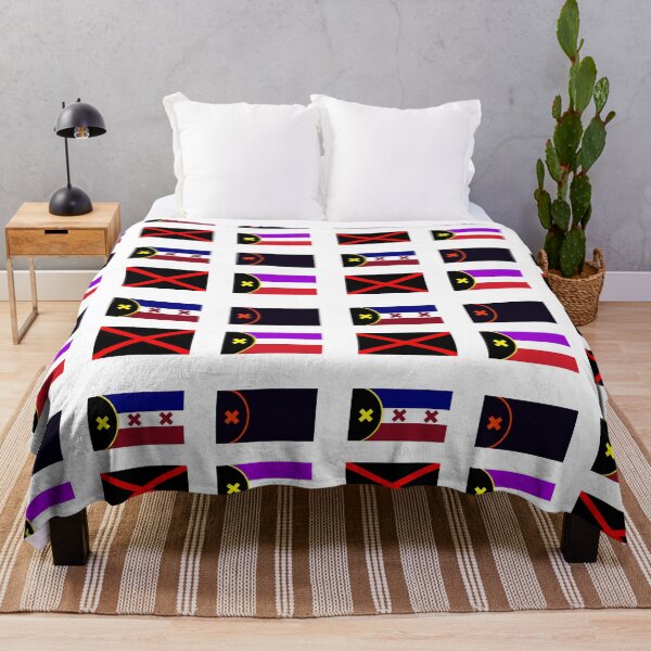 Item preview, L'Manberg and Manberg Flags (Dream SMP) Pattern designed and sold by artsydoodles.