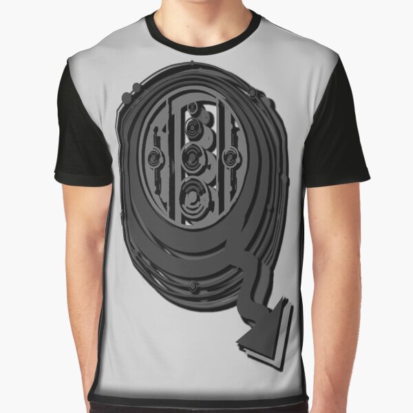 The Alphabet The letter Q Graphic T-Shirt