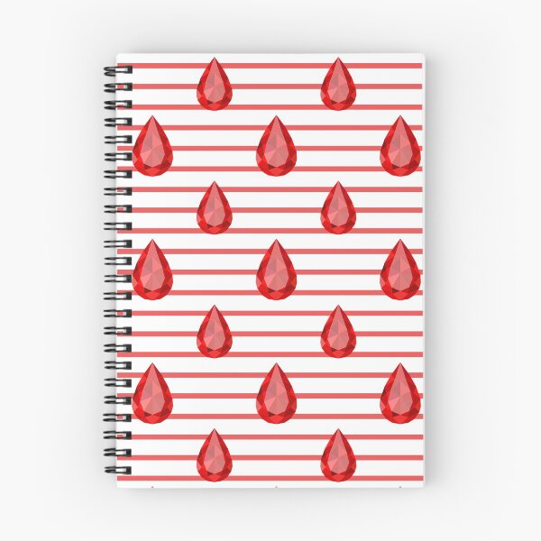 Item preview, It's Raining Rubies - on Red Stripes designed and sold by belly-e-luna.