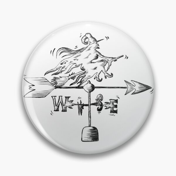 Item preview, Witchy Weather Vane designed and sold by Lucca Lorenzi.
