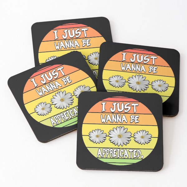 Item preview, I just wanna be appreicated, retro vintage sunset style designed and sold by Healthy-Sarcasm.