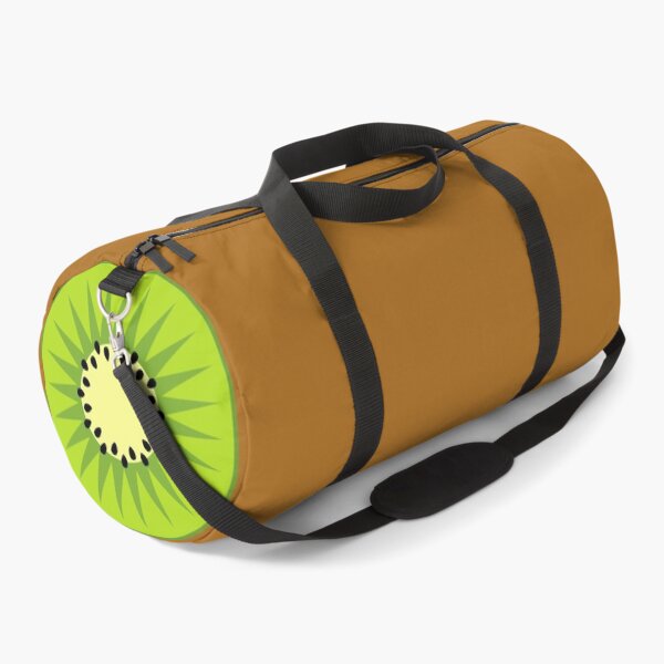 Fresh colourful kiwi fruit gift design Duffle Bag