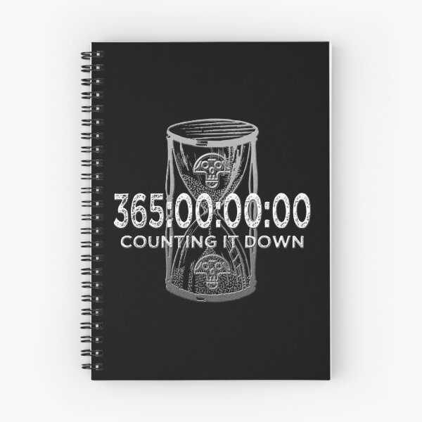 Item preview, Unus Annus 365 Day Clock Timer Momento Morti Unique Annual Countdown Design designed and sold by UrTops.