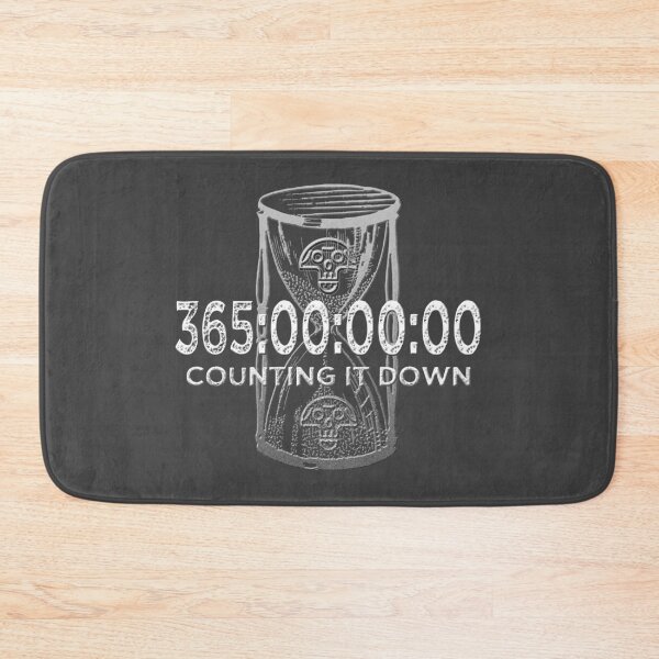 Item preview, Unus Annus 365 Day Clock Timer Momento Morti Unique Annual Countdown Design designed and sold by UrTops.