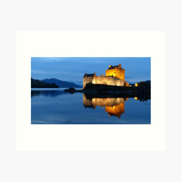 Castle for Wall | Art Donan Sale Eilean Redbubble