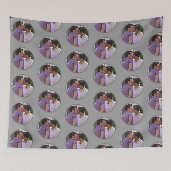 Item preview, Kurt and Blaine kissing  designed and sold by melodiruby.