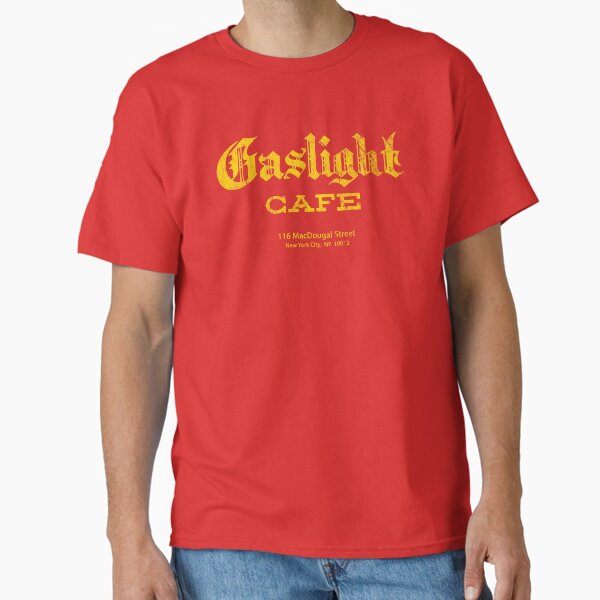 Item preview, Gaslight Cafe distressed (yellow) designed and sold by JoaDa.