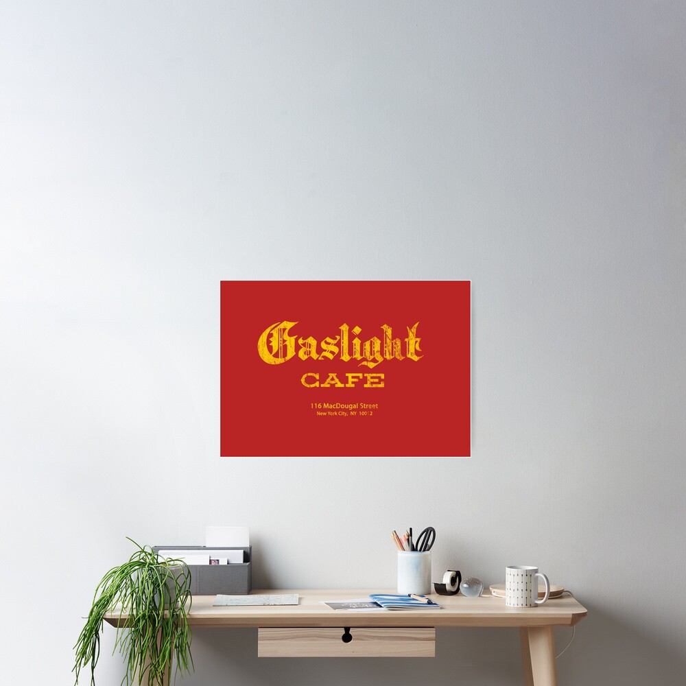 gaslight cafe sign