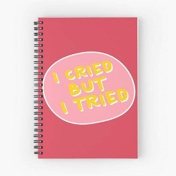 Item preview,  I Cried But I Tried Cute Pink And Gold designed and sold by kindxinn.