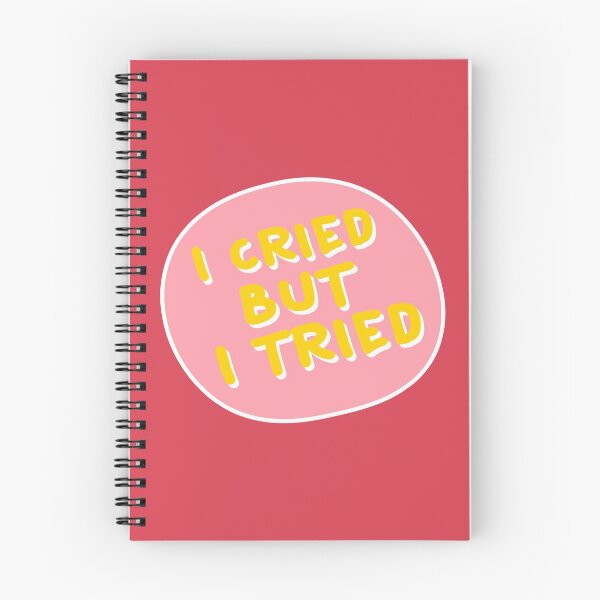 Item preview,  I Cried But I Tried Cute Pink And Gold designed and sold by kindxinn.