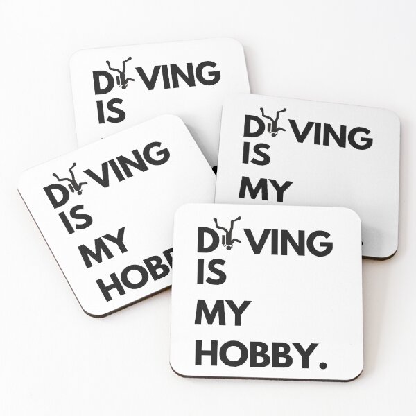 Item preview, diving is my hobby - Diver Funny Love Flag Open Ocean Aquaholic Muff Snorkeling Commercial dives Water Life Underwater Destination  designed and sold by CJCTEES.